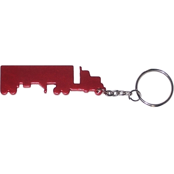 Truck Aluminum Bottle Opener Key Chain