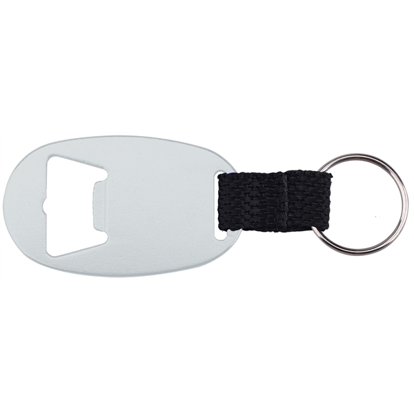Aluminum Bottle Opener Strap Key Ring