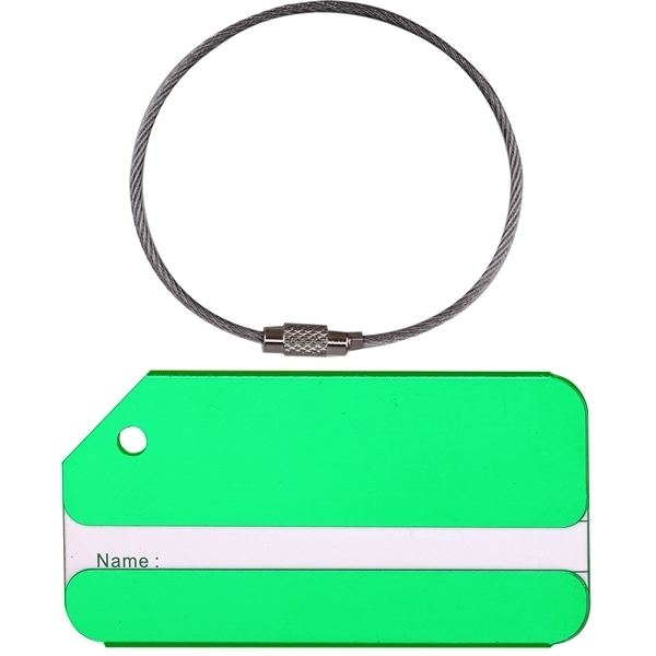 Aluminum Luggage Tag