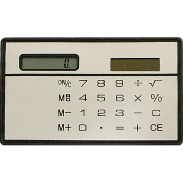 Ultra Thin Solar Calculator