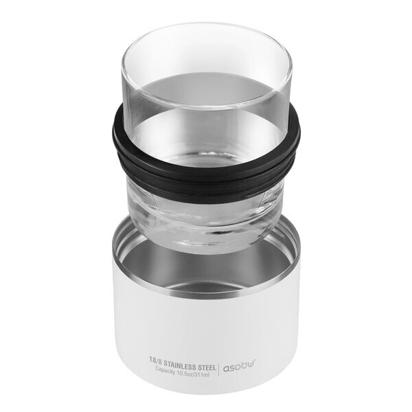 Asobu® Stainless Steel On the Rocks Kuzie & Old Fashioned Glass, 10.5oz.