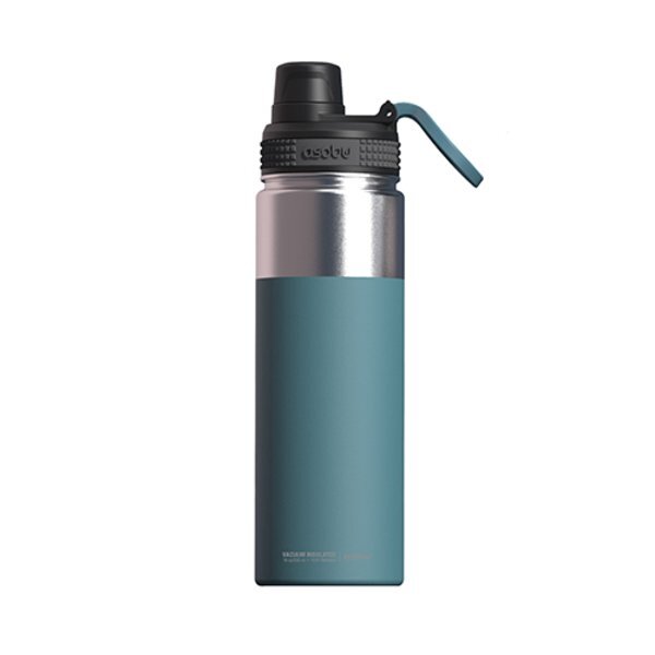 Asobu® Alpine Flask Copper-Lined Stainless Steel Bottle, 18oz.