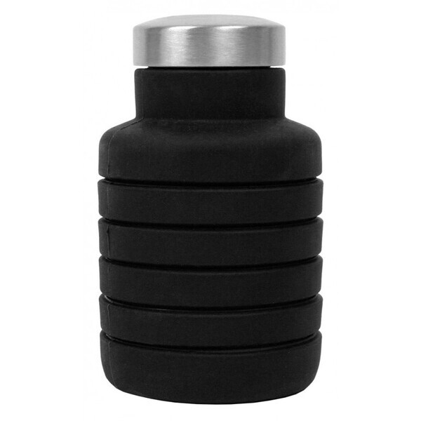 Collapsible Silicone Water Bottle, 17oz.