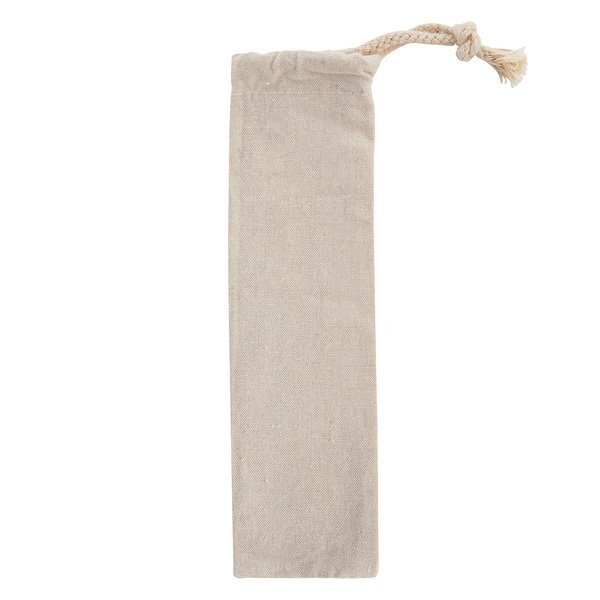 Two-Pack Stainless Straw Kit in Cotton Pouch