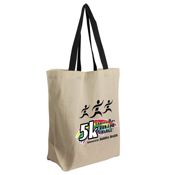 Brunch Cotton Grocery Tote, Full Color