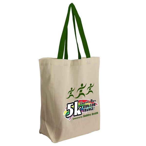 Brunch Cotton Grocery Tote, Full Color
