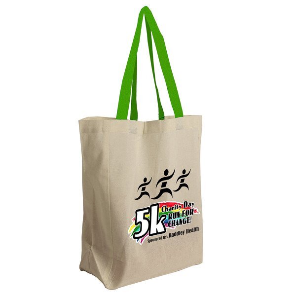 Brunch Cotton Grocery Tote, Full Color