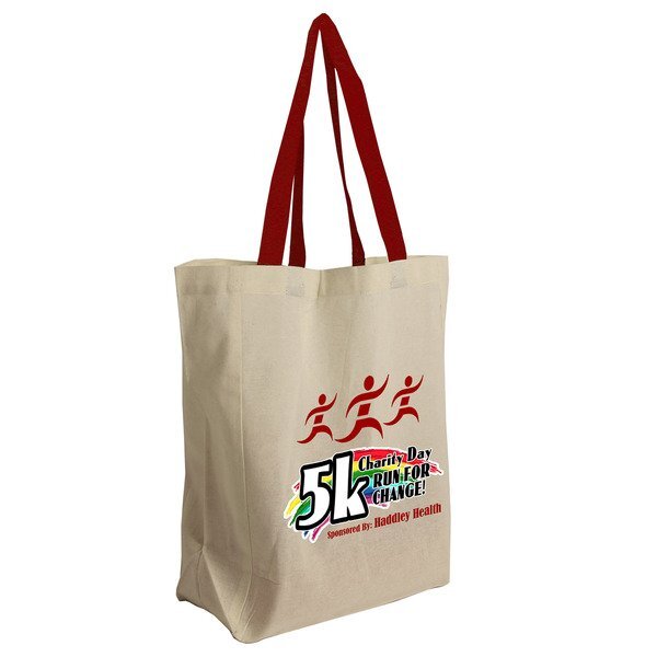 Brunch Cotton Grocery Tote, Full Color
