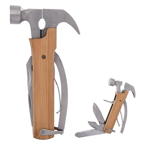 Twelve-in-One Multi-Functional Wood Hammer Tool