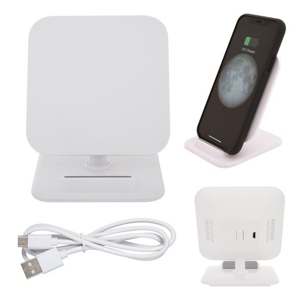 Wireless Charging Pad Adjustable Phone Stand