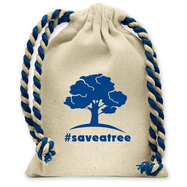 Handy Canvas Drawstring Tote