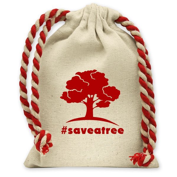 Handy Canvas Drawstring Tote