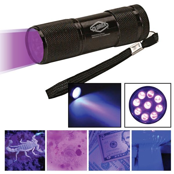 Blacklight Ultraviolet LED Flashlight