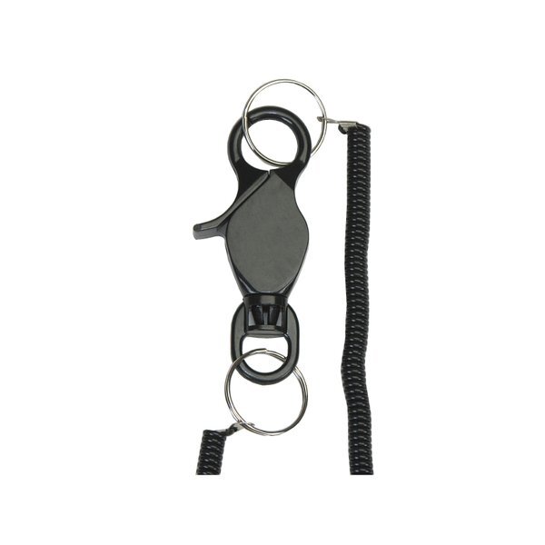Lobster Clip Coil Keyring, 20"