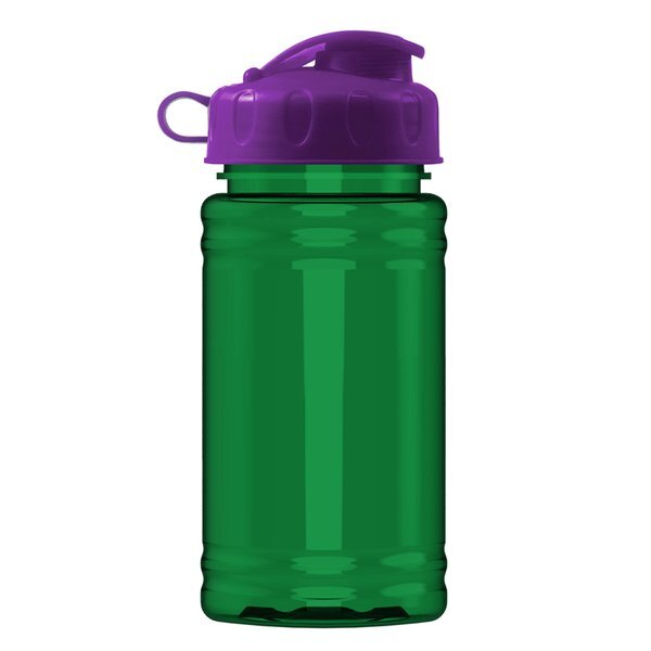 Mini rPET UpCycle Sports Bottle w/ Flip Lid, 16oz.