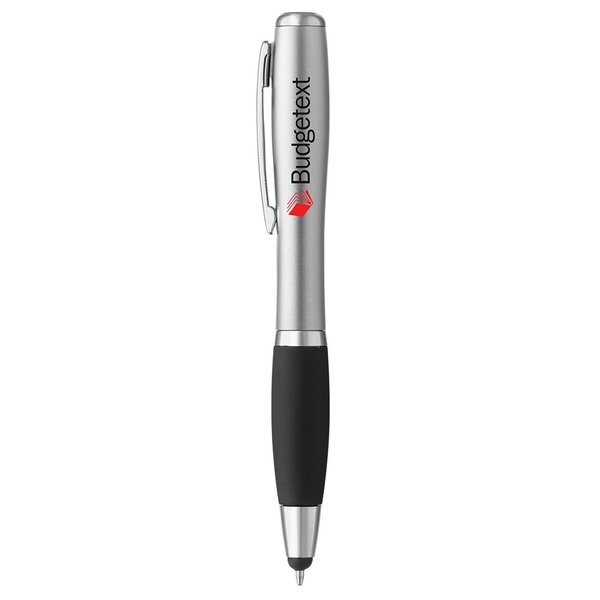 Curvaceous Stylus Ballpoint with Light