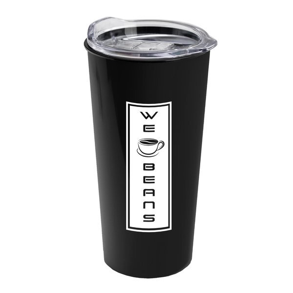 The Roadmaster Travel Tumbler w/ Clear Slide Lid, 18oz.
