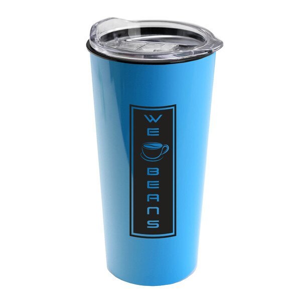 The Roadmaster Travel Tumbler w/ Clear Slide Lid, 18oz.