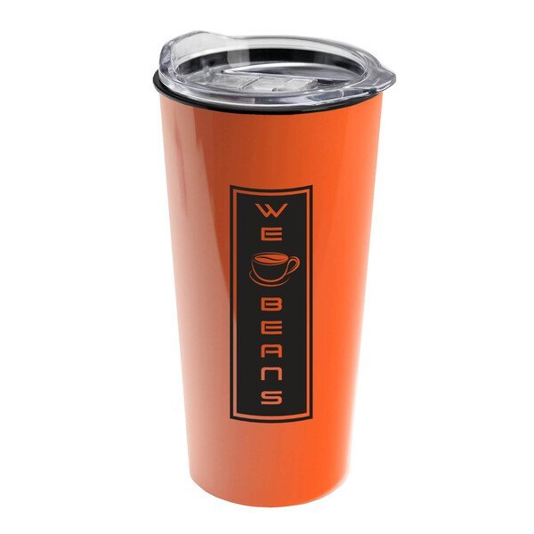 The Roadmaster Travel Tumbler w/ Clear Slide Lid, 18oz.