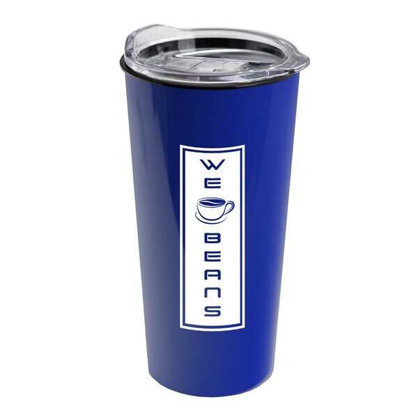 The Roadmaster Travel Tumbler w/ Clear Slide Lid, 18oz.