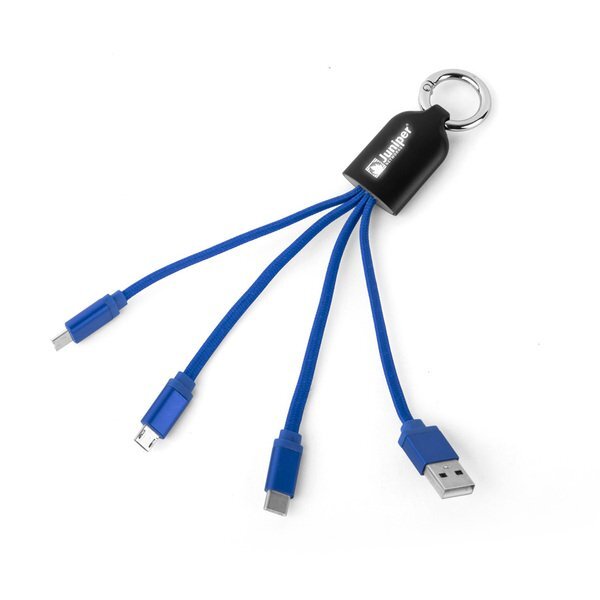 Jellyfish Light-Up Braided Charging Cable