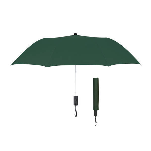 Folding Auto-Open Telescopic Umbrella, 44" Arc