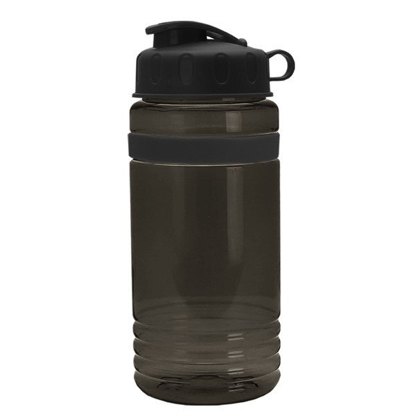 UpCycle rPET Bottle w/ Flip Lid & Grip Band, 20oz.