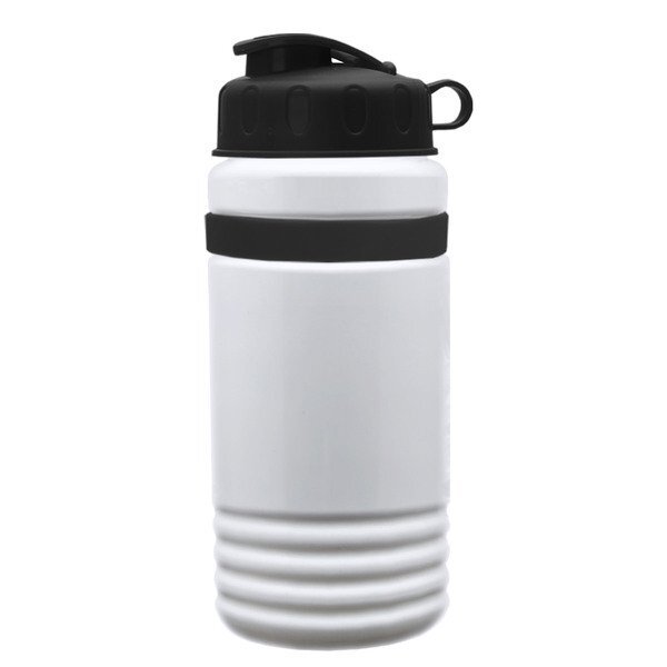 UpCycle rPET Bottle w/ Flip Lid & Grip Band, 20oz.