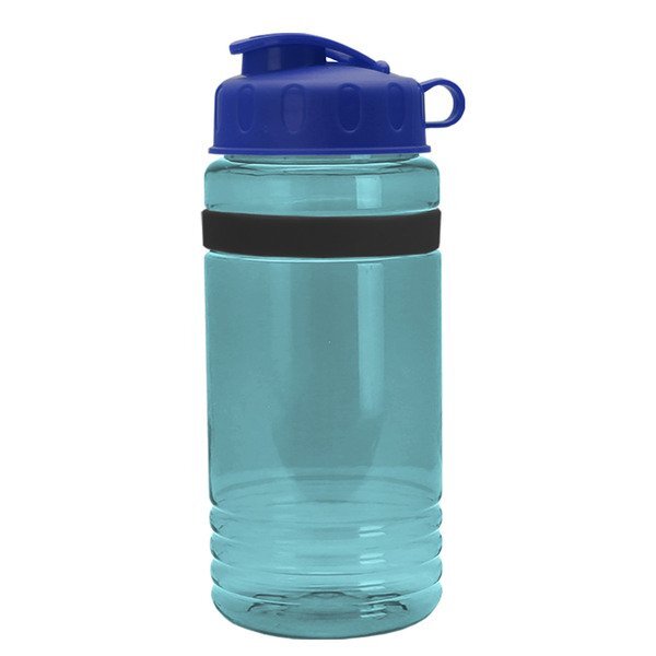 UpCycle rPET Bottle w/ Flip Lid & Grip Band, 20oz.