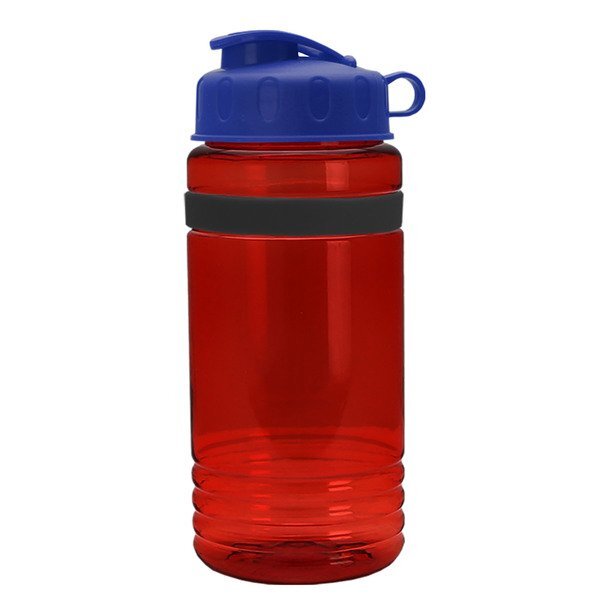 UpCycle rPET Bottle w/ Flip Lid & Grip Band, 20oz.