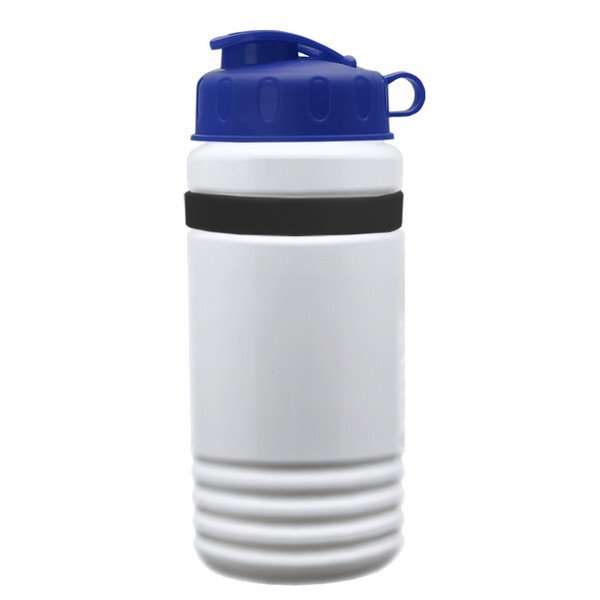 UpCycle rPET Bottle w/ Flip Lid & Grip Band, 20oz.