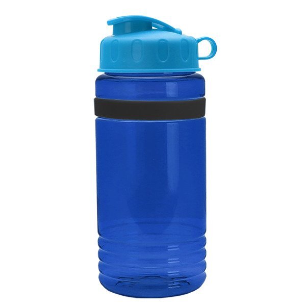 UpCycle rPET Bottle w/ Flip Lid & Grip Band, 20oz.