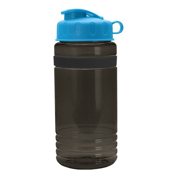 UpCycle rPET Bottle w/ Flip Lid & Grip Band, 20oz.