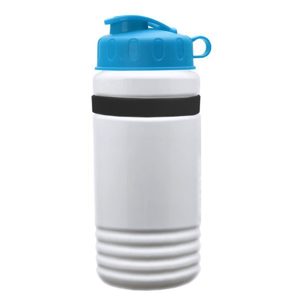 UpCycle rPET Bottle w/ Flip Lid & Grip Band, 20oz.