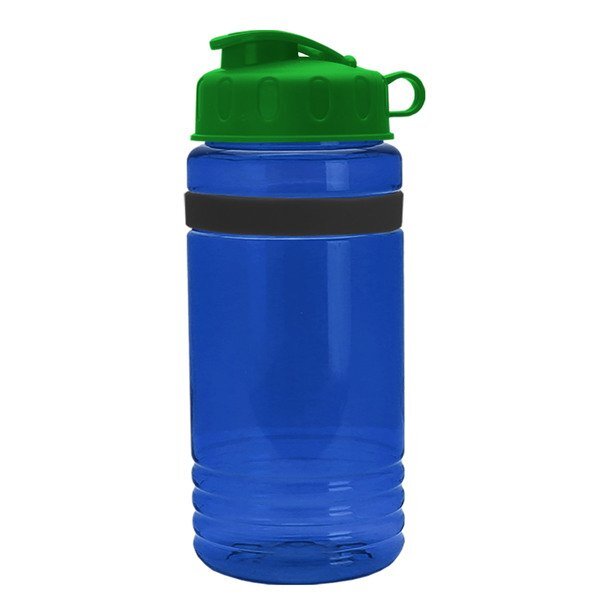 UpCycle rPET Bottle w/ Flip Lid & Grip Band, 20oz.