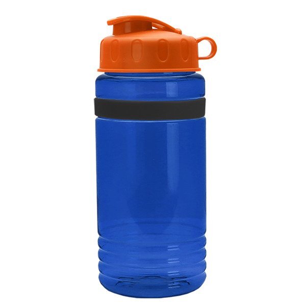 UpCycle rPET Bottle w/ Flip Lid & Grip Band, 20oz.