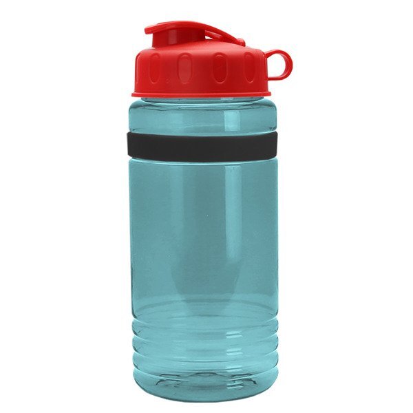 UpCycle rPET Bottle w/ Flip Lid & Grip Band, 20oz.