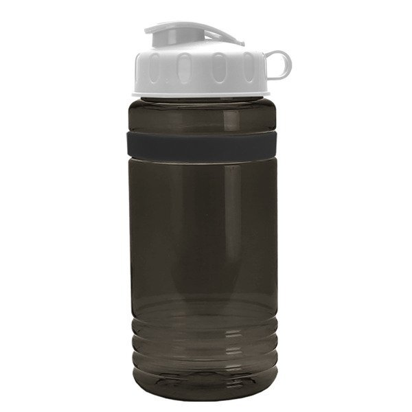 UpCycle rPET Bottle w/ Flip Lid & Grip Band, 20oz.