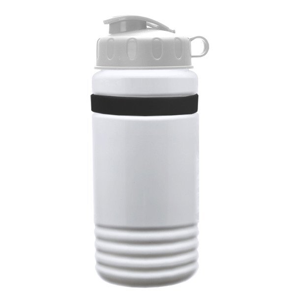 UpCycle rPET Bottle w/ Flip Lid & Grip Band, 20oz.