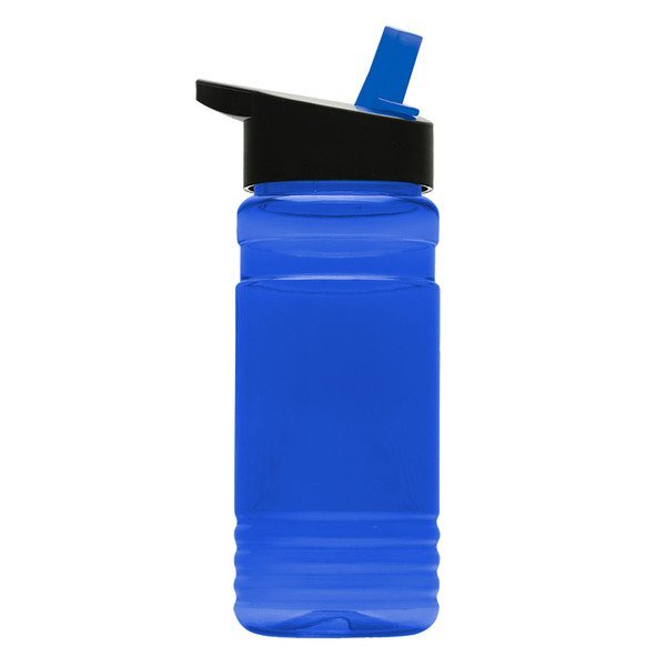 UpCycle rPET Bottle w/ Flip Straw Lid, 20oz.