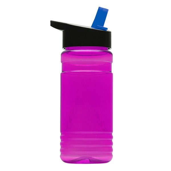 UpCycle rPET Bottle w/ Flip Straw Lid, 20oz.