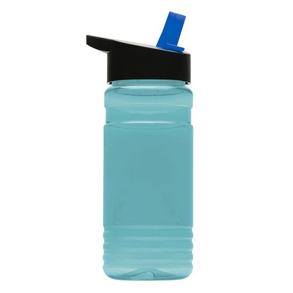 UpCycle rPET Bottle w/ Flip Straw Lid, 20oz.