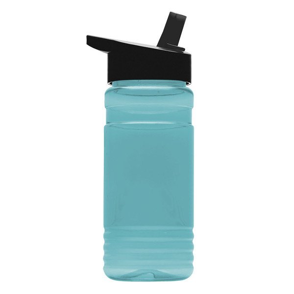 UpCycle rPET Bottle w/ Flip Straw Lid, 20oz.