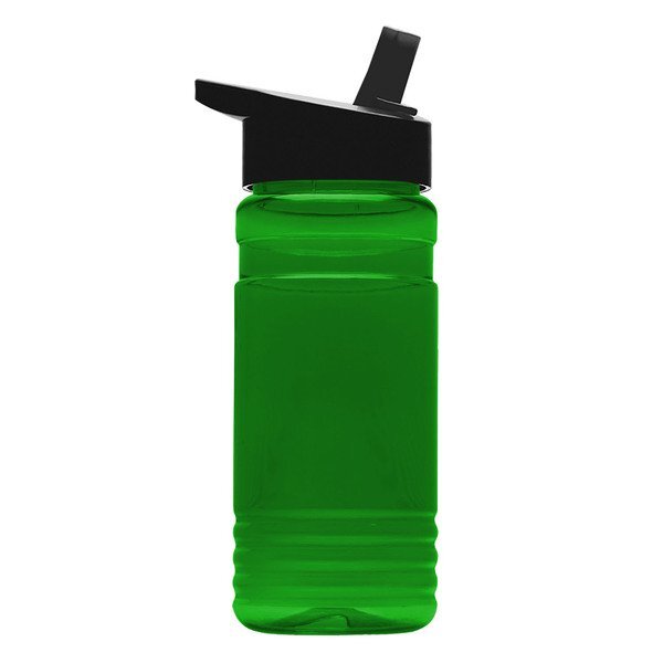 UpCycle rPET Bottle w/ Flip Straw Lid, 20oz.