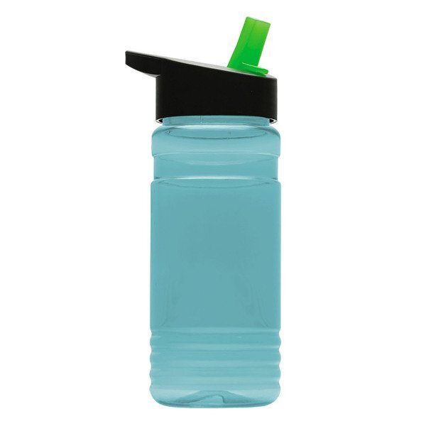 UpCycle rPET Bottle w/ Flip Straw Lid, 20oz.