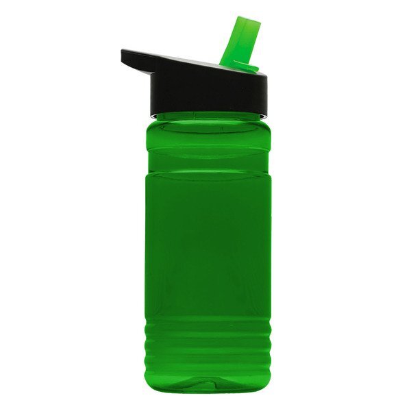 UpCycle rPET Bottle w/ Flip Straw Lid, 20oz.