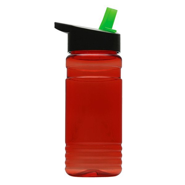 UpCycle rPET Bottle w/ Flip Straw Lid, 20oz.