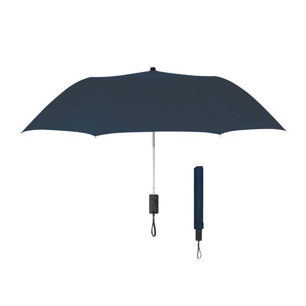 Folding Auto-Open Telescopic Umbrella, 44" Arc