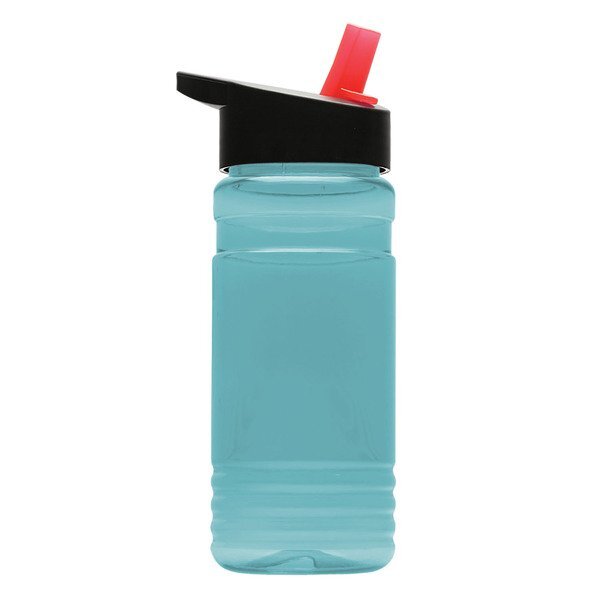 UpCycle rPET Bottle w/ Flip Straw Lid, 20oz.
