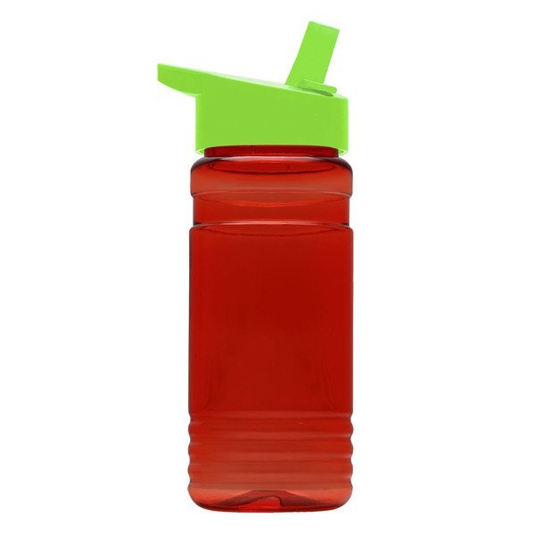 UpCycle rPET Bottle w/ Flip Straw Lid, 20oz.